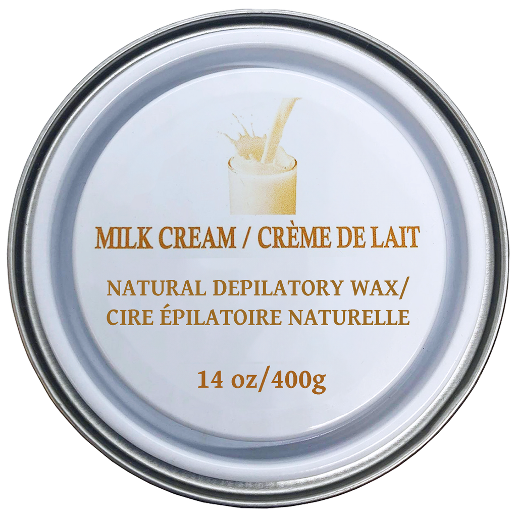 SHARONELLE® Cire épilatoire naturelle - Crème de Lait - 14 oz *PRIX SPÉCIAL À L'ACHAT DE 24 & PLUS*