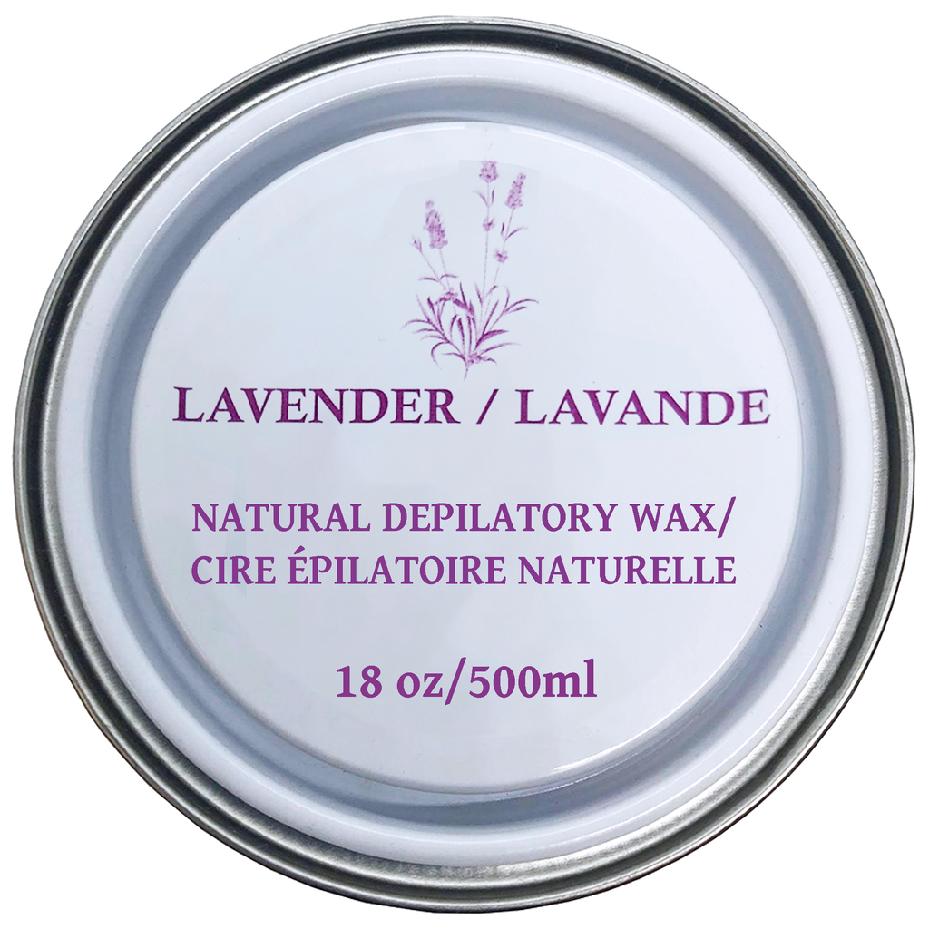 SHARONELLE® Cire Tiède Lavande 18 oz  *PRIX SPÉCIAL À L'ACHAT DE 24 & PLUS*