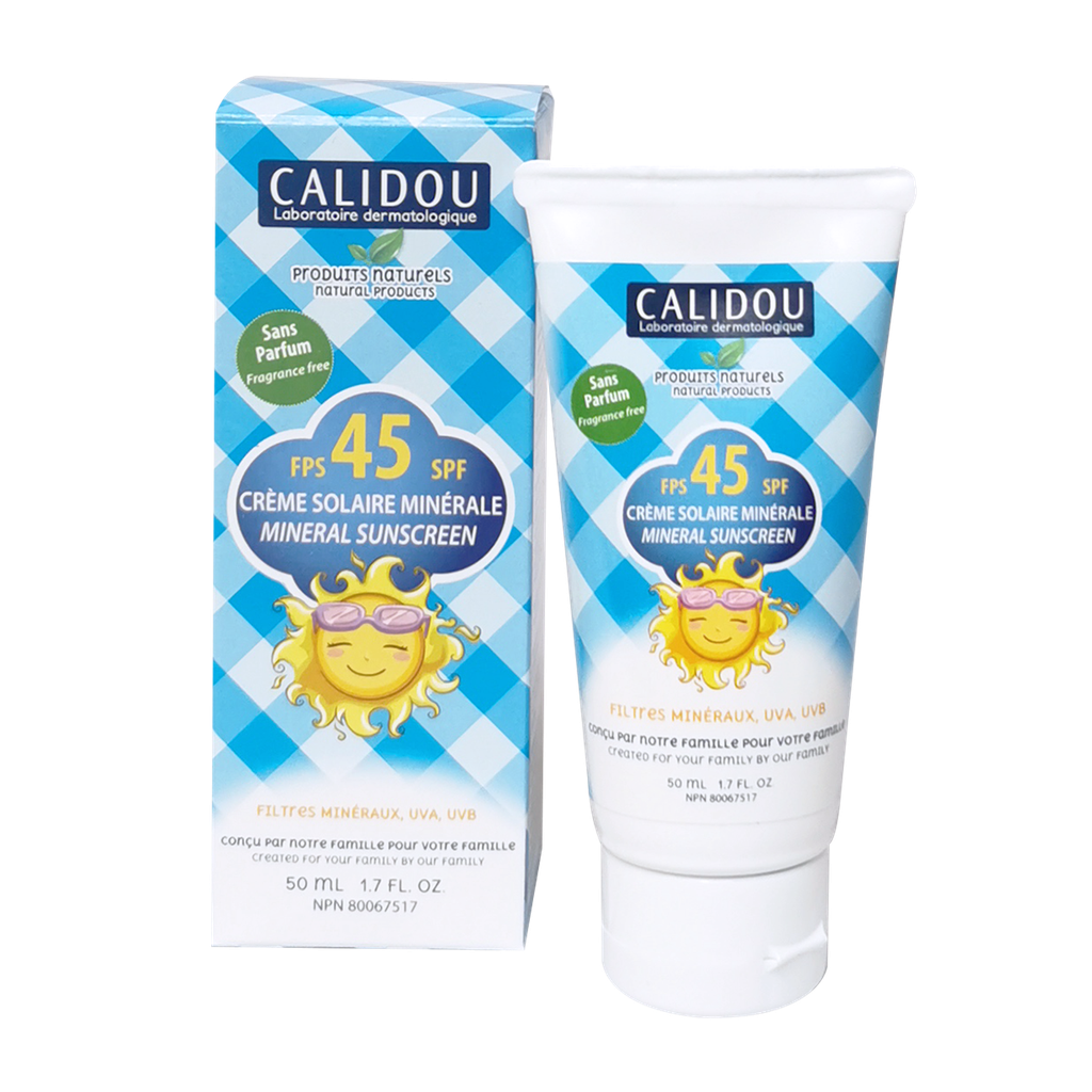 Calidou® Crème solaire FPS 45 - Protection (50 ml)