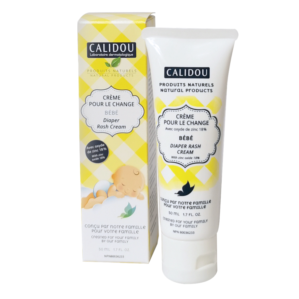 Calidou® Crème pour le change avec 18% Oxyde de Zinc - Bébé (50 ml)