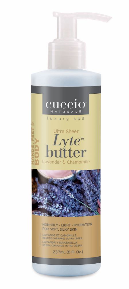 CUCCIO NATURALÉ Ultra Sheer Lyte butter -  Lavender & Camomile