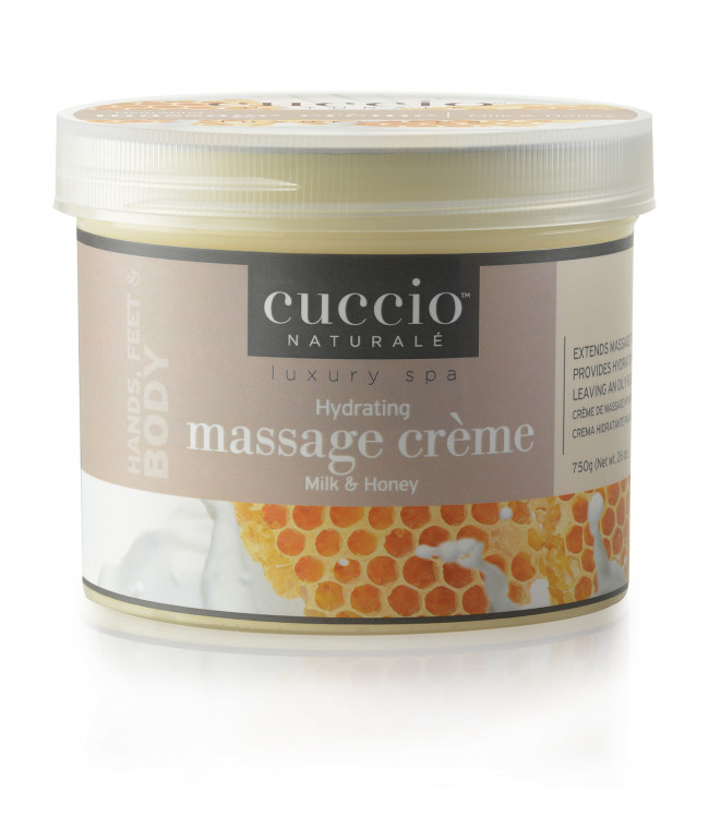 CUCCIO  NATURALÉ Crème de massage hydratante (26 Oz) - Lait & Miel