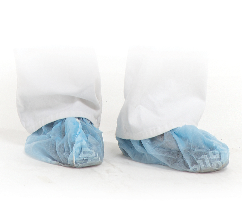 [8007] MEDICOM® SafeBasics™ Couvre-chaussures Régulier (100 un./50 pairs) Bleu