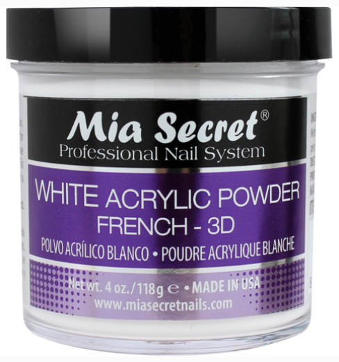 MIA SECRET® Poudre acrylique Blanche 4oz