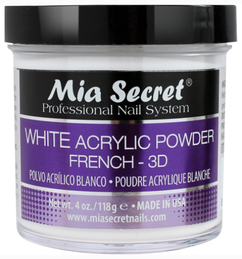 MIA SECRET® White Acrylic Powder 4oz