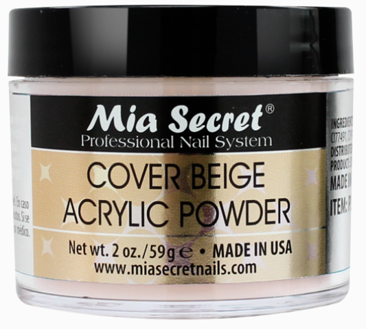 [PL430-CB] MIA SECRET® Poudre Acrylique - Cover Beige 2oz