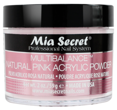 [PL430-NB] MIA SECRET® Multibalance Poudre Acrylique - Rose Naturel 2oz