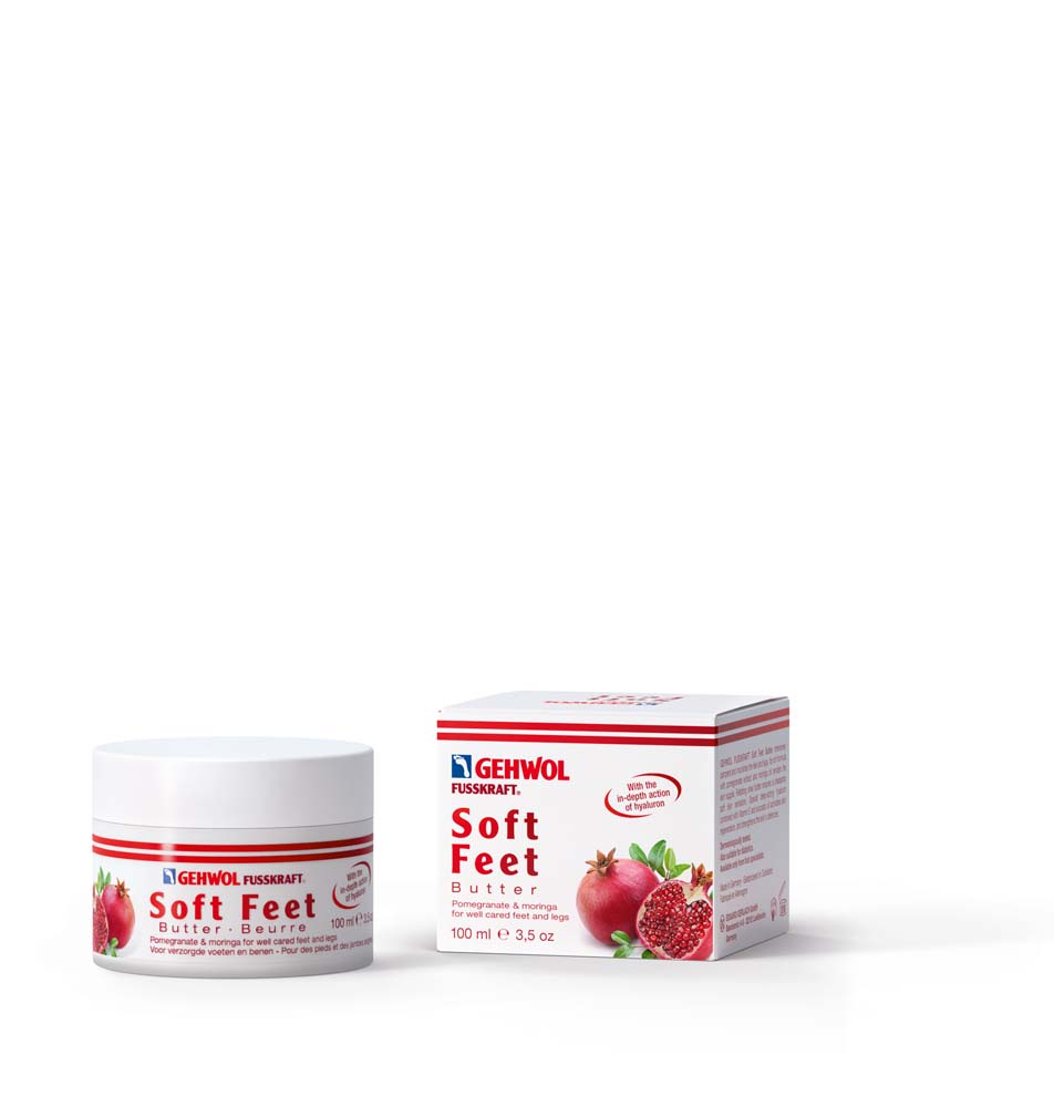 [GE161290601] GEHWOL® FUSSKRAFT® Soft Feet Pomegranate & Moringa Foot Leg Butter 100 ml