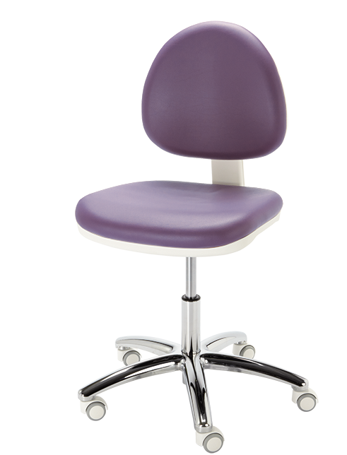 NAMROL® COSMOS Adjustable chair with backrest - LILAC
