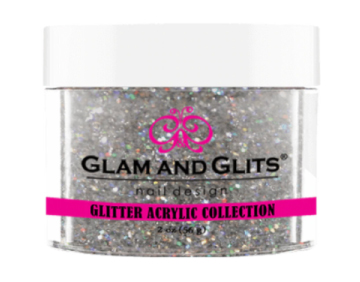 GLAM & GLITS ® Glitter Acrylic Collection - Sliver Hologram 2 oz