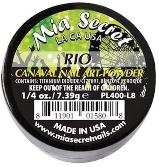 [PL400-L8] MIA SECRET® Poudre Acrylique Carnaval - Rio 1/4 oz