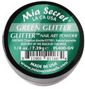 MIA SECRET® Poudre Acrylique Brillante - Green Glitter 1/4 oz