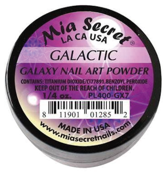 MIA SECRET® Galaxy Nail Powder - Galatic 1/4 oz