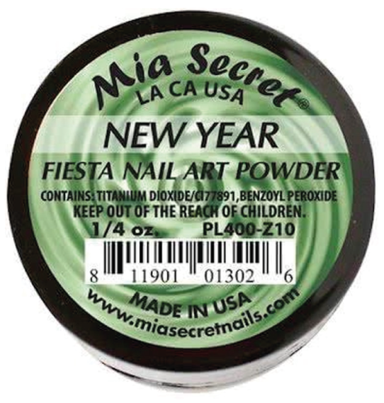 [PL400-Z10] MIA SECRET® Poudre Acrylique Fiesta - New Year 1/4 oz