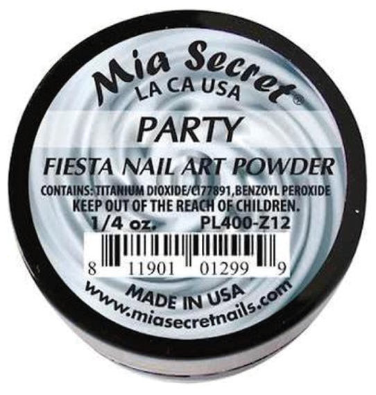[PL400-Z12] MIA SECRET® Poudre Acrylique Fiesta - Party 1/4 oz