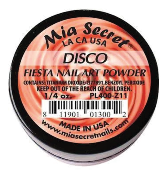 MIA SECRET® Fiesta Nail Powder - Disco 1/4 oz