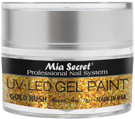 MIA SECRET® UV-LED Gel Paint - Gold Rush 1/4 oz