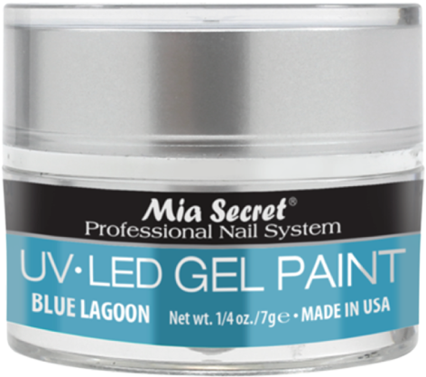 [5S-820] MIA SECRET® Peinture en gel UV-LED - Blue Lagon 1/4 oz
