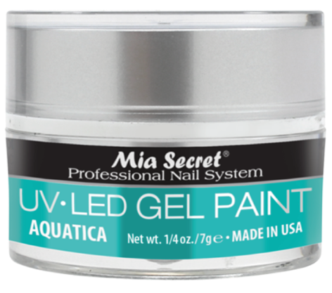 MIA SECRET® UV-LED Gel Paint - Aquatica 1/4 oz