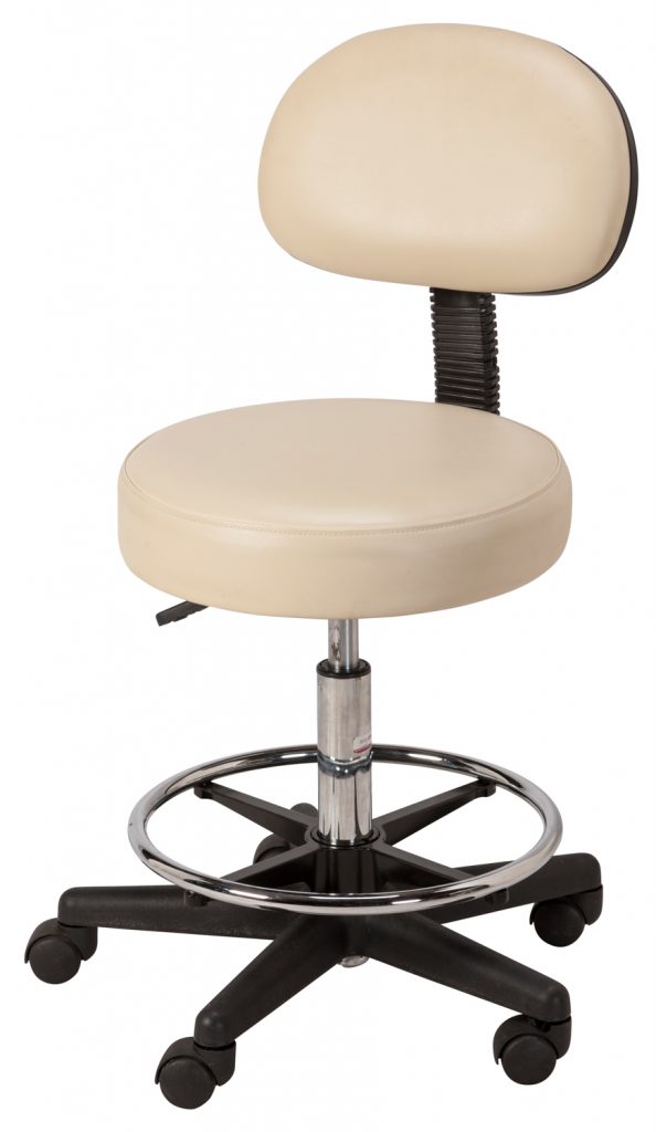 ÉQUIPRO® ROUND AIR-LIFT STOOL