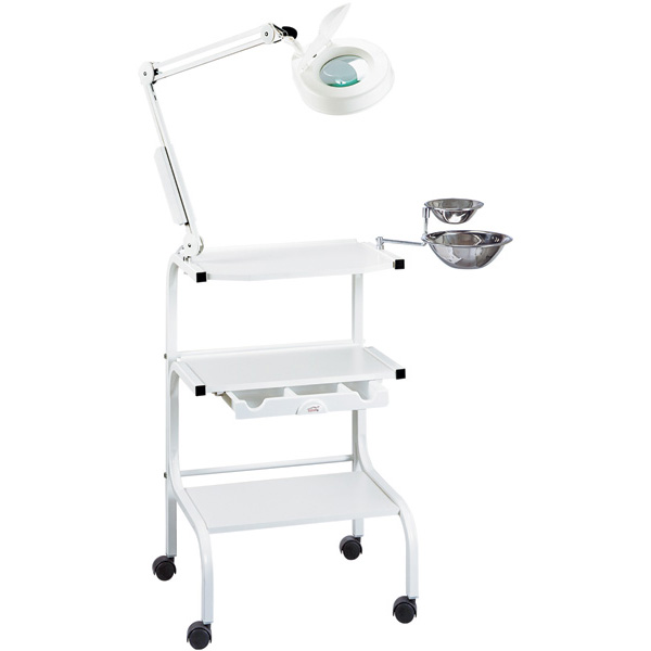 EQUIPRO® TROLLEY TS-3 DELUXE - WHITE