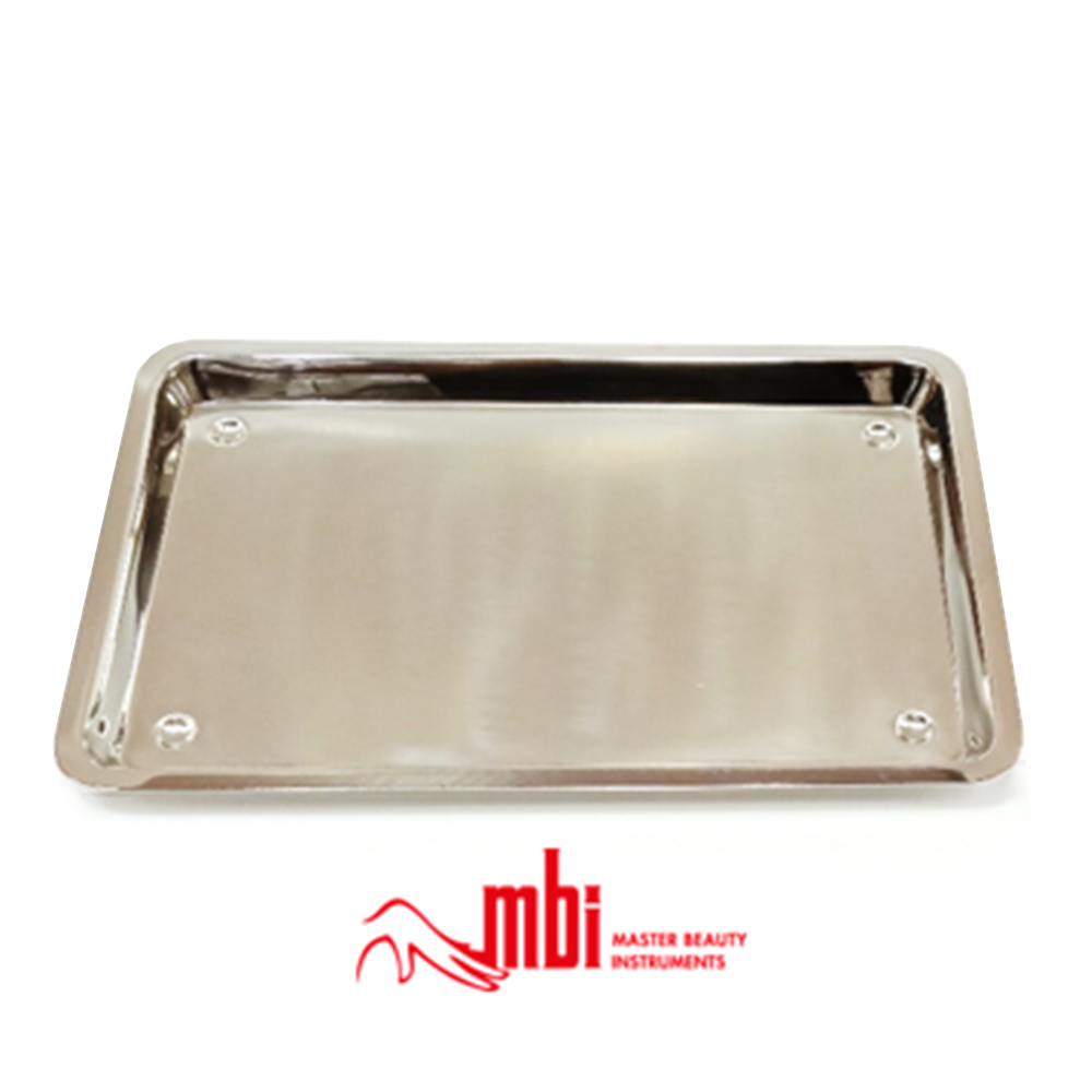 MBI® Stainless steel instrument tray (12 "x 8" x 0.5 ")