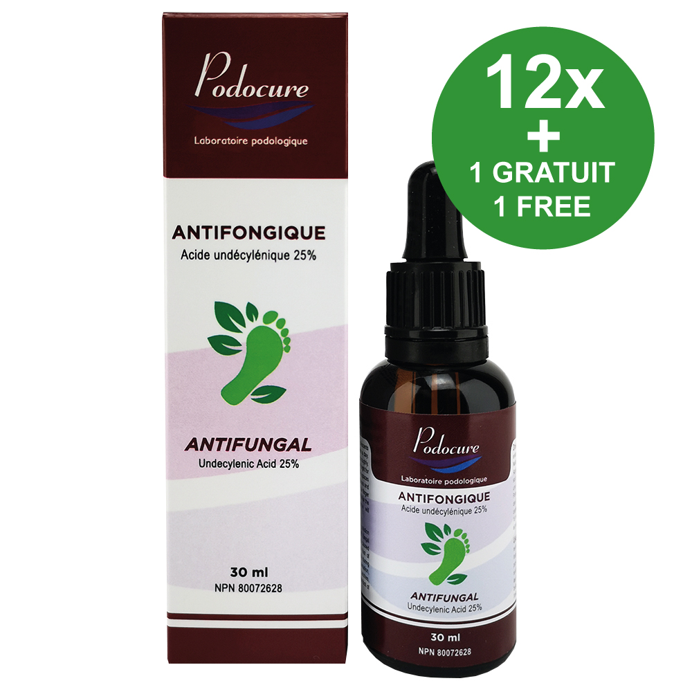 PODOCURE® Antifungal drop - PROMO 12 units + 1 FREE (30 ml)