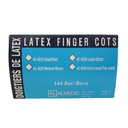 [240-8030] ALMEDIC®Latex finger cots (144) Large