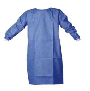 BOWERS® AAMI Level 2 Disposable Isolation Gown - One Size - Blue - Bag of 10
