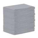 [5MED8281-1] MEDICOM® SafeBasics™ Dry-Back® Bibs (3-ply) 2 ply of tissue & 1 ply poly (125) Gray