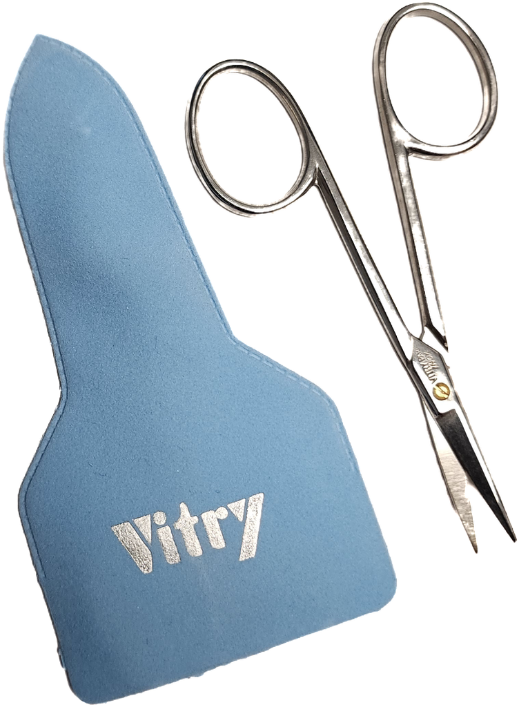 VITRY® Cuticle Scissors - Curved blades - Stainless