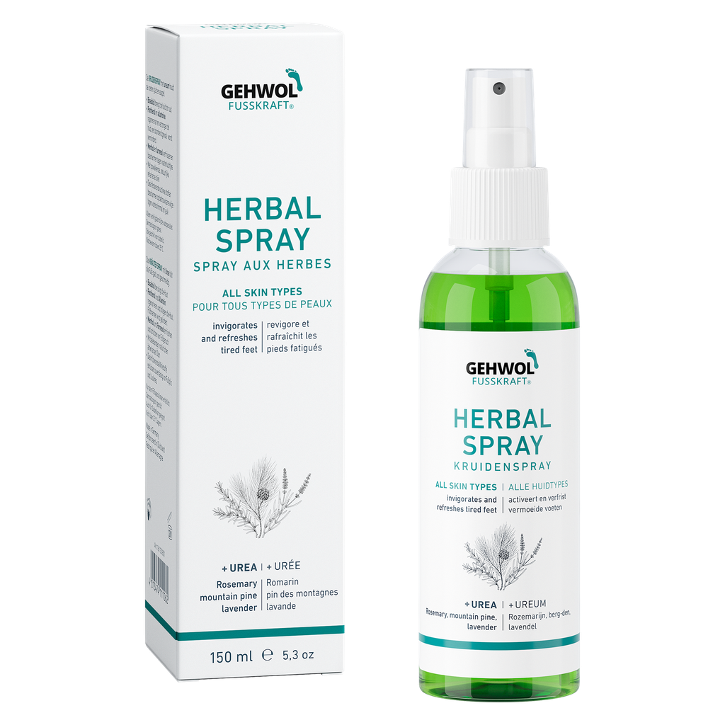 GEHWOL® FUSSKRAFT® Spray aux herbes - 150 ml