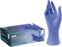 MEDICOM AssureTouch Gants Nitrile - Large (100) Bleu