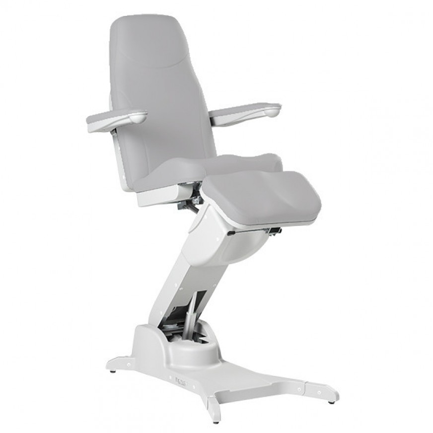[265866.100.00] BENTLON® Fauteuil Podo Platinum TELE avec double support pour les jambes et les bras - Gris