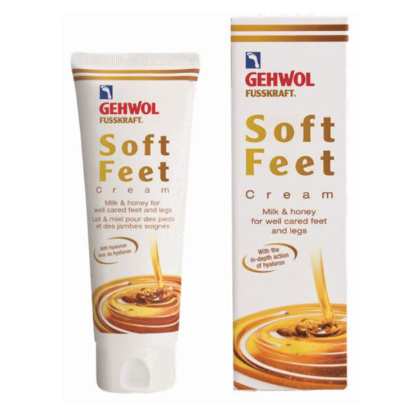 GEHWOL® FUSSKRAFT® Soft Feet Crème Lait & miel 125 ml