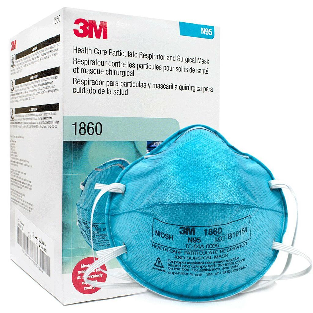 3M Healthcare Particulate Respirator (20/box) N95