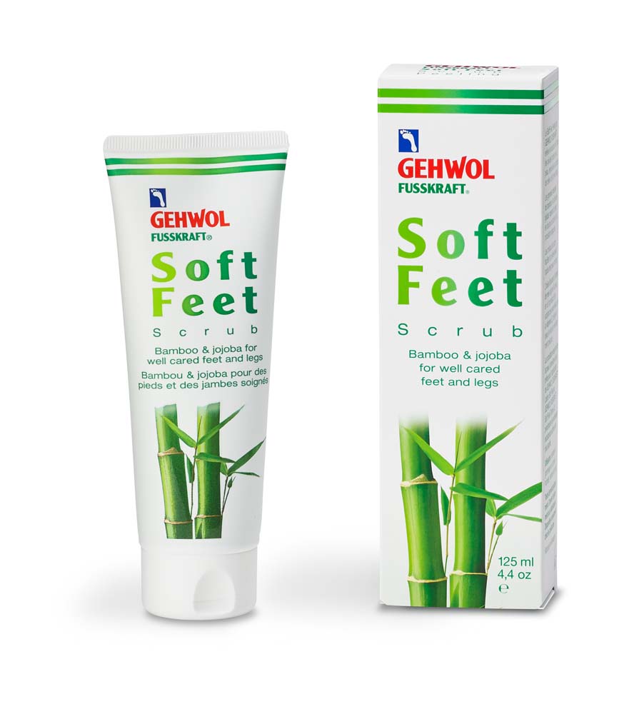 GEHWOL® FUSSKRAFT® Soft Feet Scrub Bamboo & Jojoba 125 ml