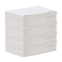 [5MED8283-1] MEDICOM® SafeBasics™ Dry-Back® Bibs (3-ply) 2 ply of tissue & 1 ply poly (125) White