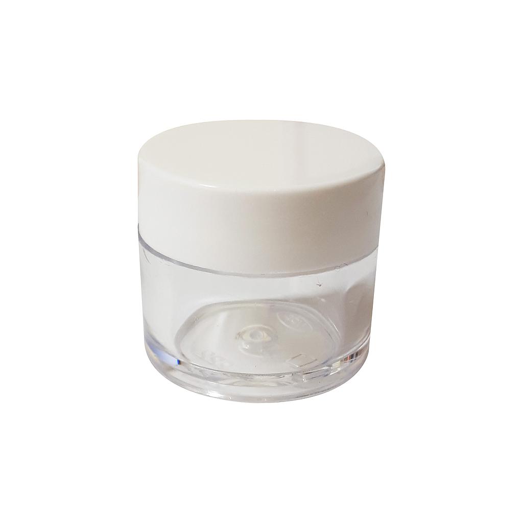 Transparent empty jar 1/4 and 1/8 oz (1)