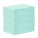 [5MED8289-1] MEDICOM® SafeBasics™ Dry-Back® Bavettes (3 plis) 2 plis de papier & 1 pli de polyéthylène (125) Aqua