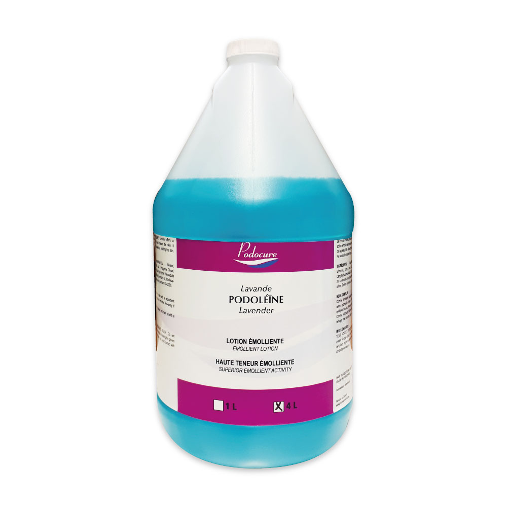 PODOCURE® Podoléïne lavande - Haute teneur émolliente - 4 L