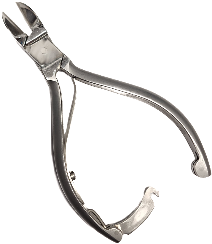 [1SA1213] Pince à Ongles Démultipliée - Mors Concave - Acier Inoxydable - 13 cm