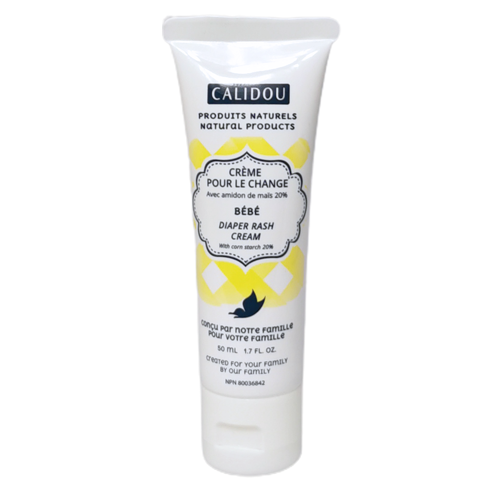 Calidou® Diaper Rash Cream with 20% Corn Starch - Bébé (50 ml)