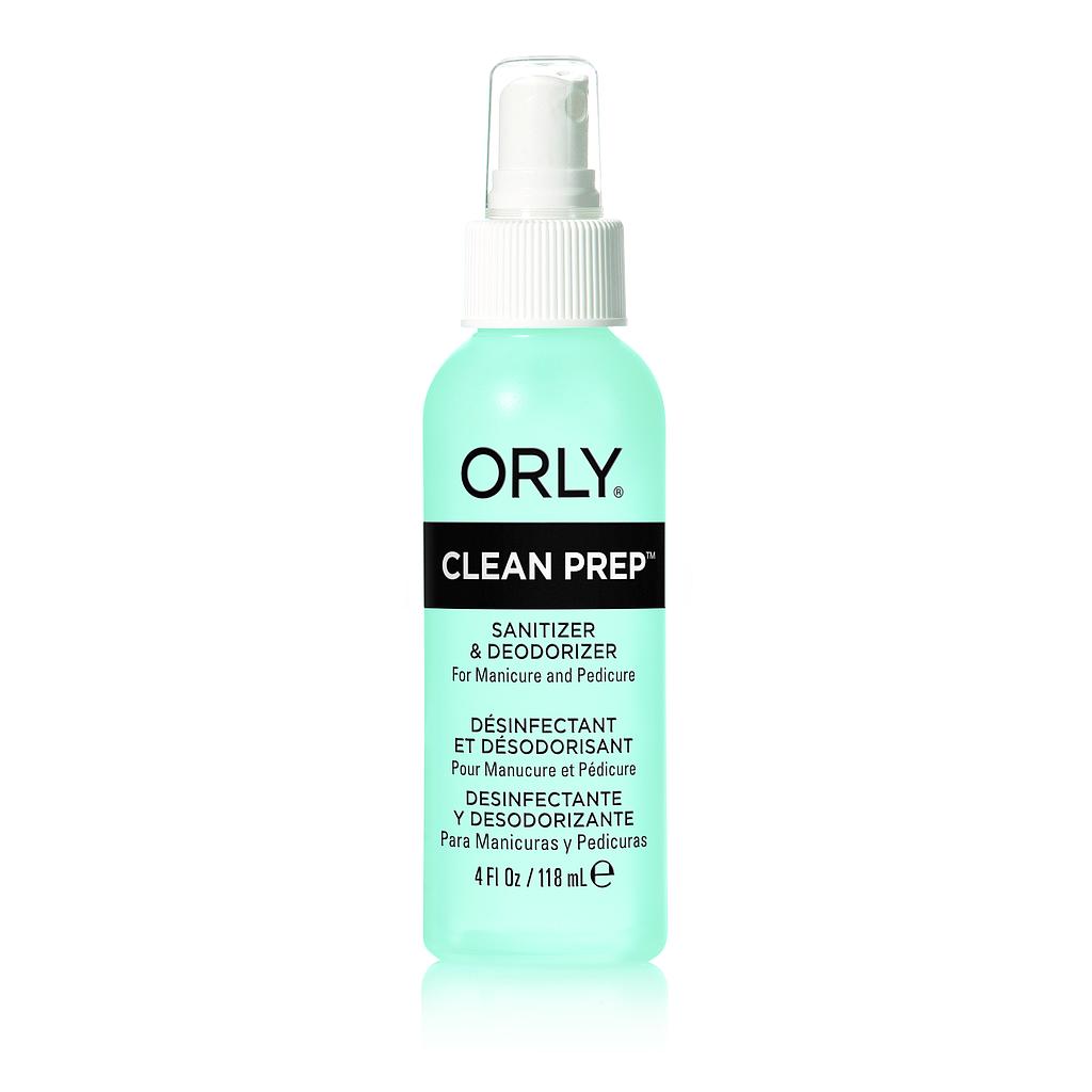 ORLY® CLEAN PREP - Désinfectant et désodorisant pour manucure et pédicure 118 ml