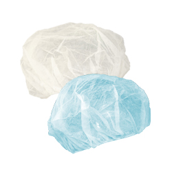 MEDICOM® SafeBasics™ Couvre-tête bouffants (bonnets) - 21" (100) Bleu