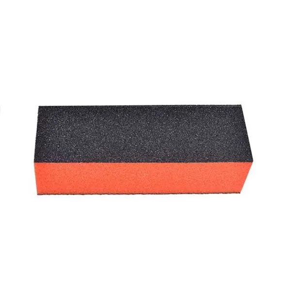 Block - Black with orange center 100/180 - 3 Sided (1) or (12)