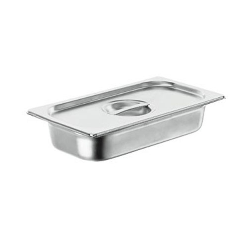 AMG® Bassin de trempage en Inox. pour instruments avec couvercle (9 po x 5 po x 2 po)