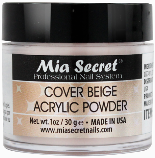 MIA SECRET® Cover Beige Acrylic Powder 1oz