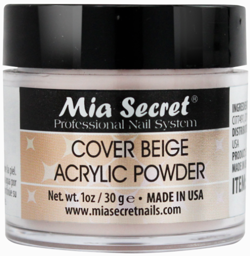 [PL420-CB] MIA SECRET® Poudre Acrylique - Cover Beige 1oz
