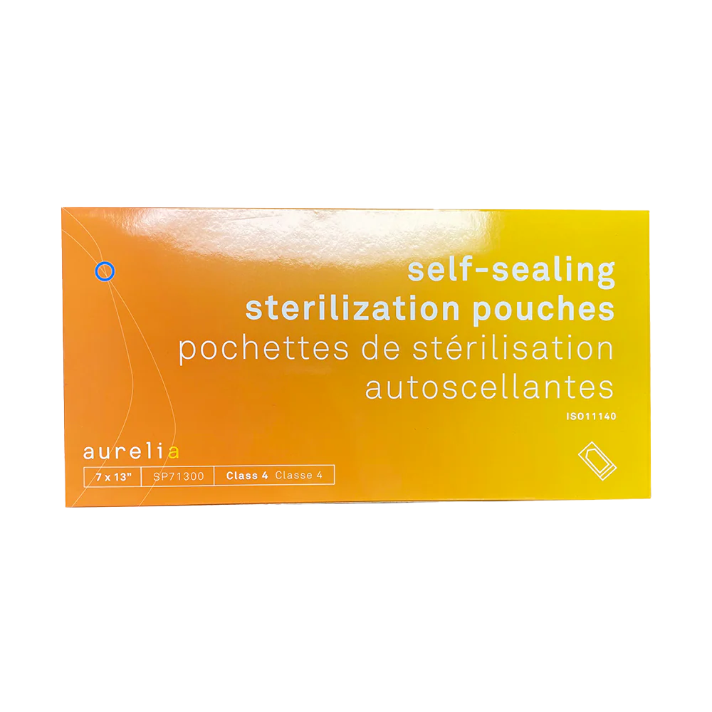 [5SP71300] AURELIA® Self-Sealing Sterilization Pouches - 7'' x 13'' (200) Blue